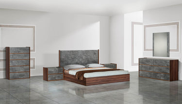 Nova Domus Rado Walnut & Stucco Dresser