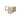 Nova Domus Roma Glass Faux Travertine Reversible Desk