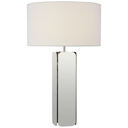 Abri Large Paneled Table Lamp | Visual Comfort Modern