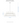 Sagrada 49 Two-Tier Chandelier dimensions diagram: 49 inches in diameter, 18.7 inches tall, minimum height 27 inches