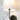 Emily Cordless Wall Sconce Black mounted on a modern wall