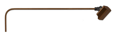 Situ Lighting Plug-In Micro Series 2-Light LED picture light in Antique Bronze finish with adjustable heads for framed artwork.