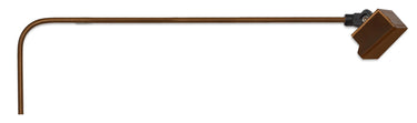 Situ Lighting Plug-In Micro Series 3-Light LED picture light in Antique Bronze finish with three adjustable LED heads.