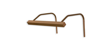 SITU Plug-in Vision Series 9-inch Tall LED art light in Antique Bronze finish