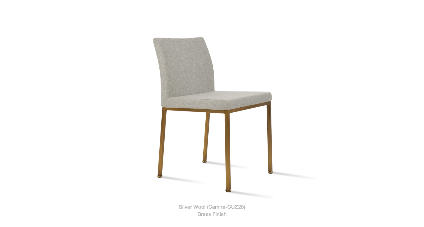 Soho Concept Aria Metal Chair - Fabric