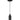 Sottile smAdjustable LED pendant light in black finish for commercial countertop lighting