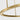 Stagger collection 48" wide contemporary LED chandelier with integrated 6964 lumens for bright illumination