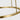 Overhead view of Brass Stagger 30-inch diameter chandelier, Natural Brass developing rich patina, suitable for bedrooms.