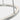 Close-up of Stagger Ring Chandelier by Mick De Giulio, Polished Stainless Steel finish, highlighting acrylic shade.