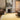 Syracuse wool rug in Yellow, styled in a room