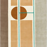 Colagem wool rug, full view