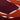 Muse wool rug in Red, close-up detail