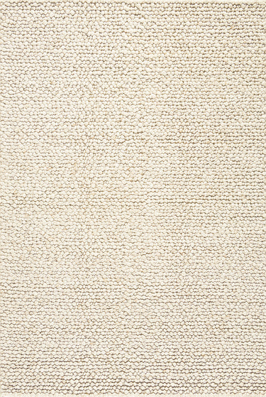 Bubbles wool rug, full view