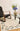 Estérel wool rug in Écru, full view