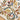 Farandole wool rug in Multi, close-up detail