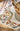 Sarabande wool rug in Multi, close-up detail