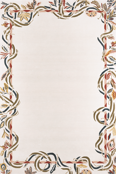 Sarabande wool rug in Multi, full view