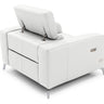 Lamod Italia Turin Italian White Leather Recliner Chair