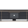 Nova Domus Cartier Black & Rosegold TV Stand