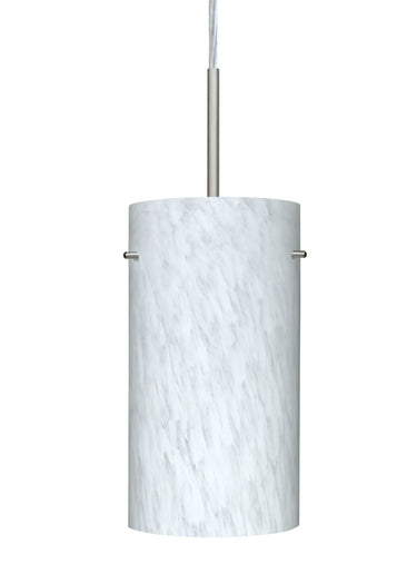 Stilo 12 cord pendant: Carrera glass shade | Besa Lighting