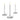 Graypants Wick Classic, set of three Aluminum lamps