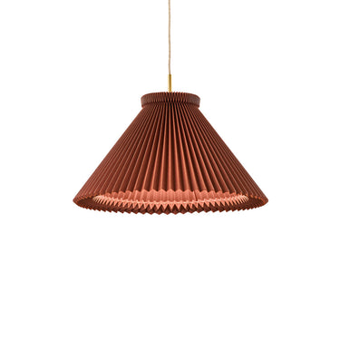 Le Klint 130 Pendant with Brass Fittings – Chocolate