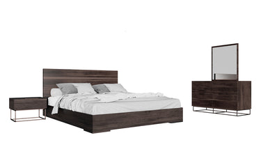 Nova Domus Benzon Italian Dark Rovere Bed