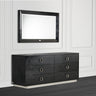 AX Victoria Black Crocodile Dresser