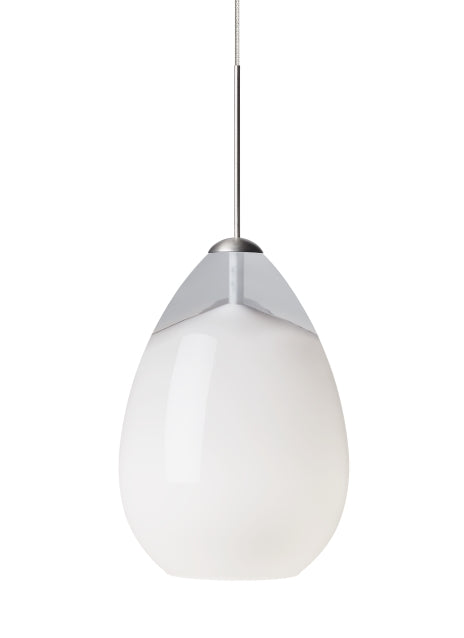 Visua Comfort Alina Glass Decorarive Pendant Light White 1
