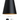 Sleek white & haze spun metal pendant for high-end residential applications in black/gold or white/satin finish.