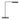 Linea 15 inch LED table lamp by Visual Comfort with natural alabaster shade and bronze finish for modern living rooms