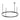 Black Elegant contemporary light fixture, Stagger Medium Chandelier, ideal for kitchen island or bar area, 2700K CCT.