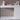 Volare White Floating Glass Vanity with Mirror