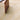 Volute Round wool rug in Beige, close-up detail