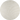 Volute Round wool rug in Écru, full view
