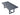 Renava Wake Dark Charcoal Outdoor Dining Table