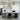 Wave 10 pendants over a kitchen island, Smoke glass | Besa Lighting