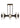 Industrial Chic: Bronze Wythe 8-Light Large Chandelier | Modern Dining Room Lighting | Visual Comfort