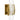 Industrial Style Bathroom Sconce | Wythe Medium | Cast Glass & Brass