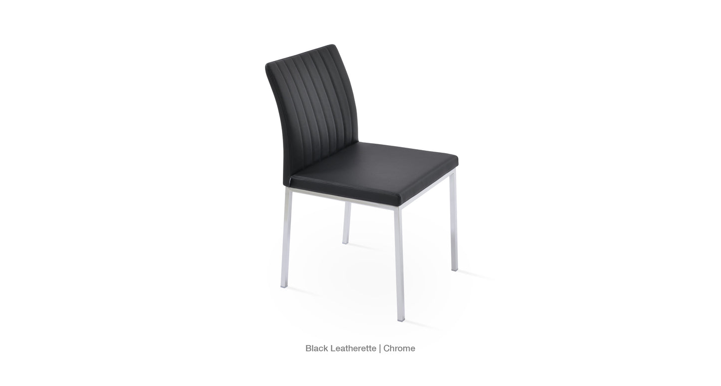 Zeyno Dining Chair with Metal Base