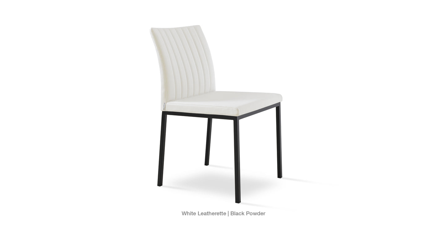 Zeyno Dining Chair with Metal Base