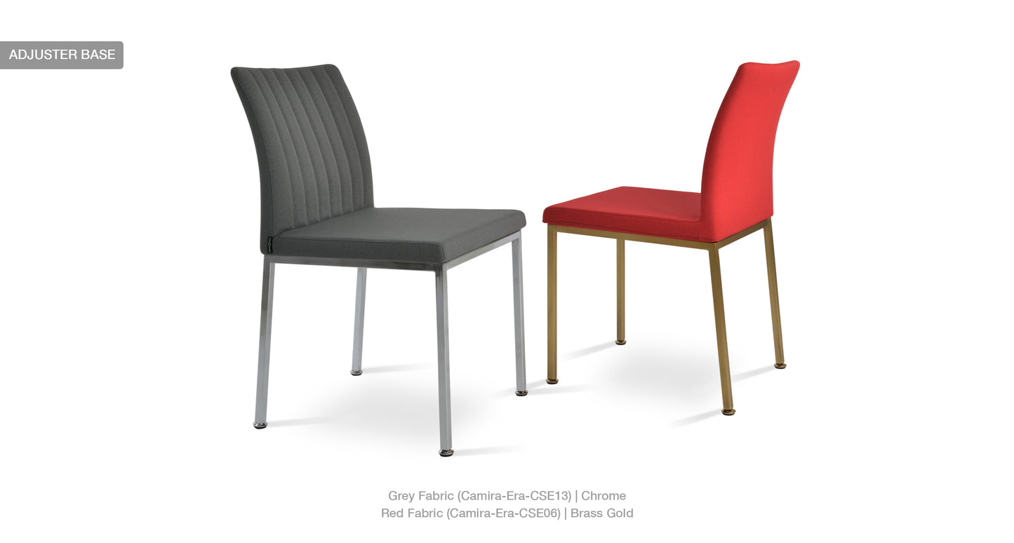 Zeyno Dining Chair with Metal Base