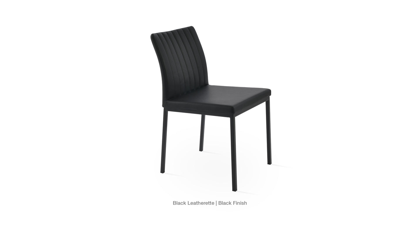 Zeyno Dining Chair with Metal Base