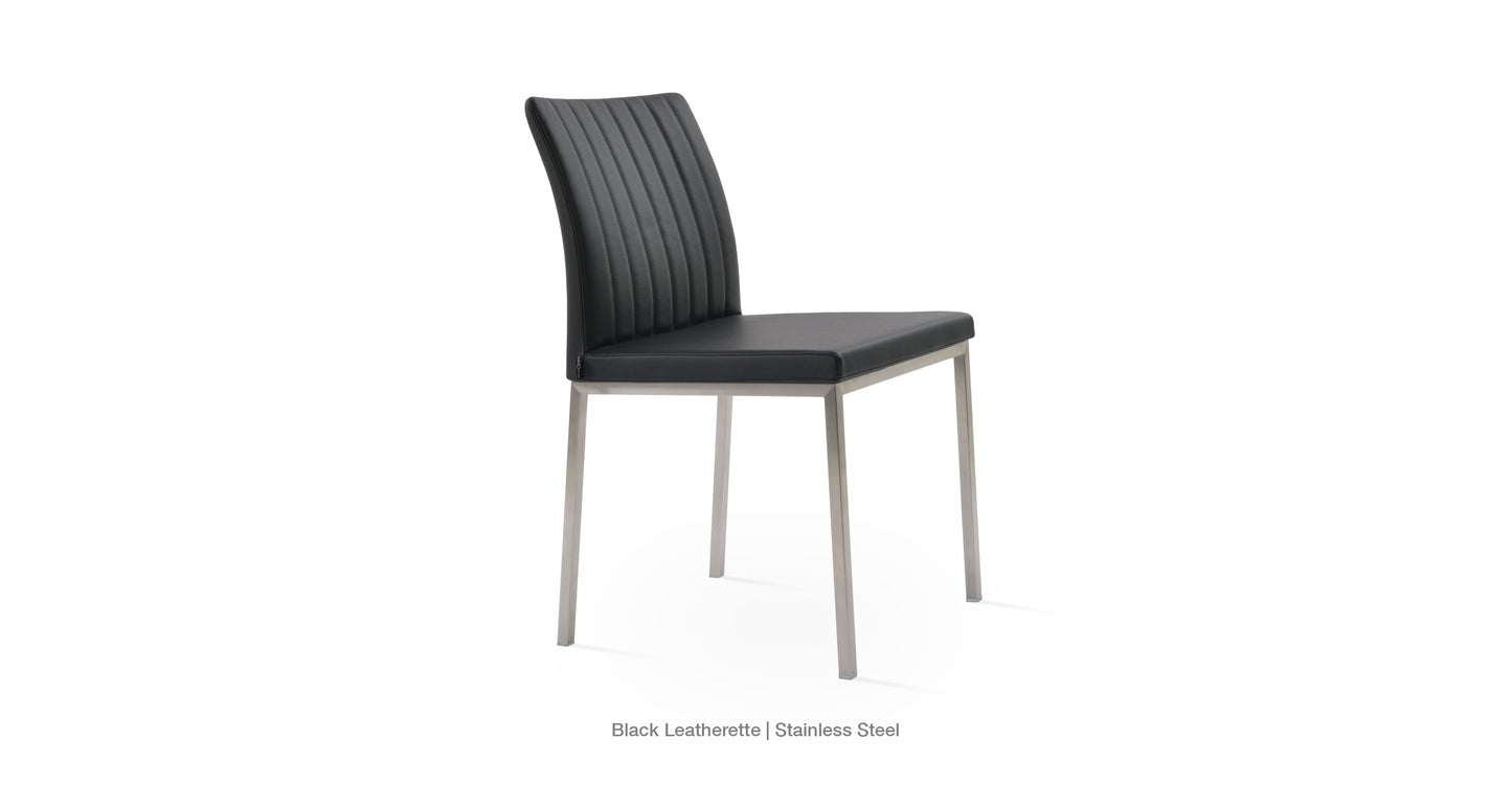 Zeyno Dining Chair with Metal Base