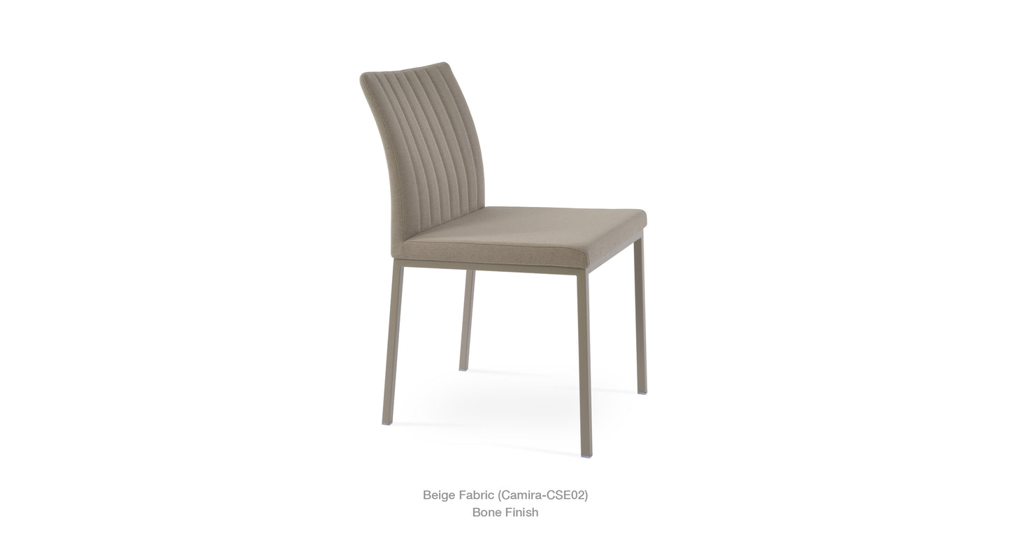 Zeyno Dining Chair with Metal Base