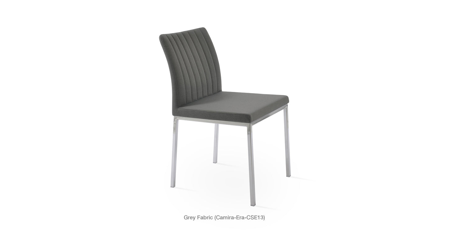 Zeyno Dining Chair with Metal Base