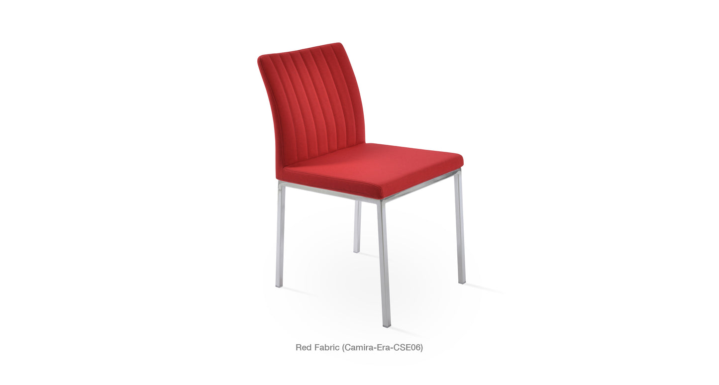 Zeyno Dining Chair with Metal Base