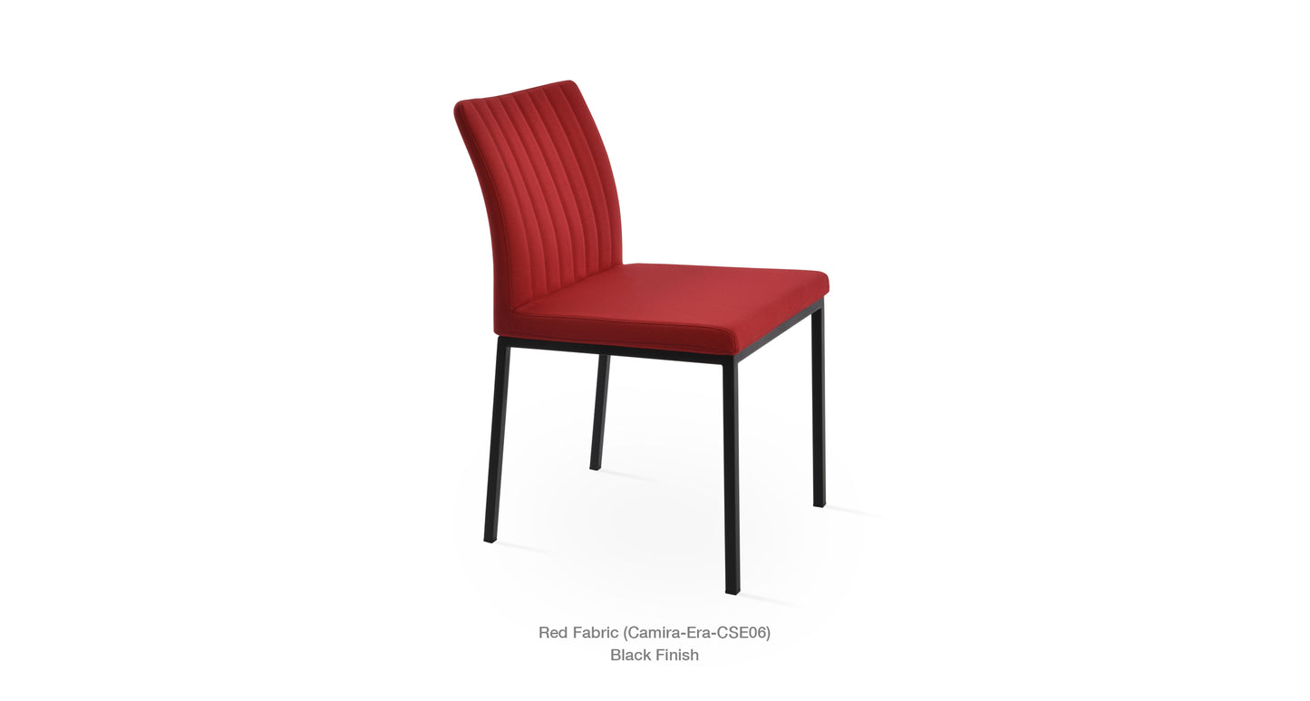 Zeyno Dining Chair with Metal Base