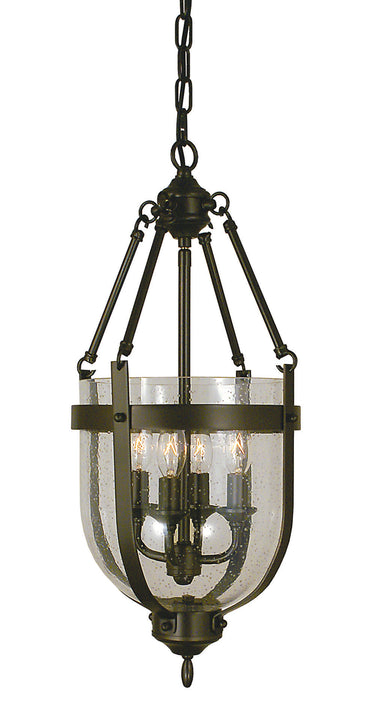 Framburg Hannover 4 - Light Mahogany Bronze Mini Chandelier 1014 MB