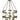Framburg Hannover 5 - Light Brushed Nickel Dining Chandelier 1017 BN